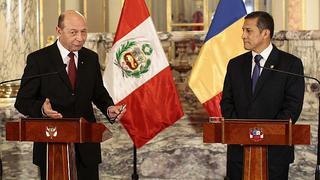 Ollanta Humala anuncia viaje a Rumanía