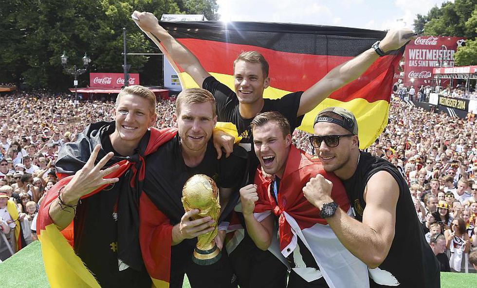 1. Alemania sube desde el segundo puesto con 1,724 puntos.  (Reuters)