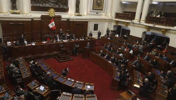 Premier Villanueva sustenta la cuestión de confianza en el Congreso. Cinco bancadas anunciaron previamente que lo apoyarán. (Mario Zapata/Perú21)