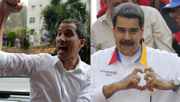 Nicolás Maduro y Juan Guaidó celebraron así la clasificación de Venezuela a cuartos de final de la Copa América. (EFE)