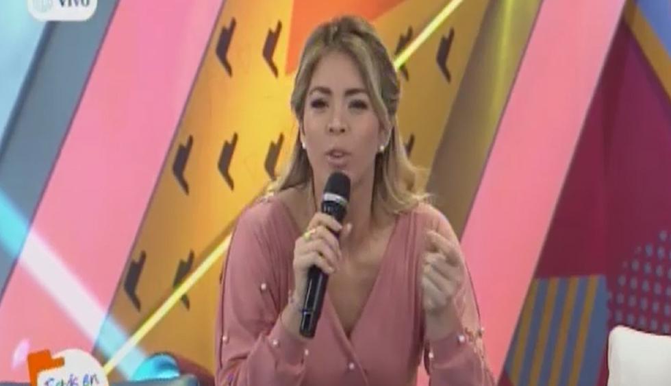 Sheyla Rojas le reclama 'infidelidad' a Patricio Parodi en pleno programa en vivo | Captura de pantalla
