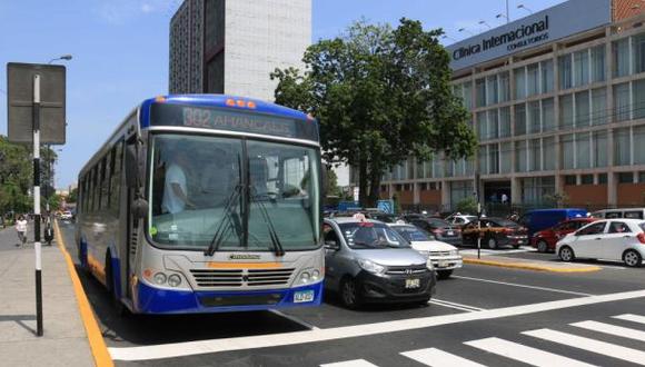Modificación de la ruta 306 del corredor azul beneficiaría a 6.000 usuarios. (Foto: Municipalidad de Lima)