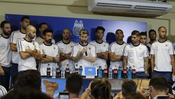 Lionel Messi anunció que la selección argentino no hablará más con la prensa. (AP)