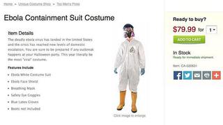 Ébola: Polémica por disfraces de Halloween relacionados con el virus [Video]