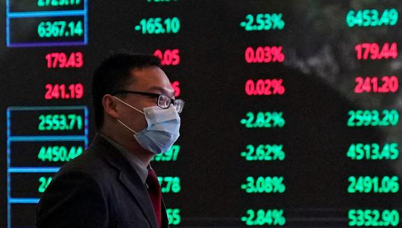 Los dos principales parqués de la China continental, los de Shanghái y Shenzhen, se dejaban un 1.76% y un 2.47%, respectivamente. (Foto: Reuters)