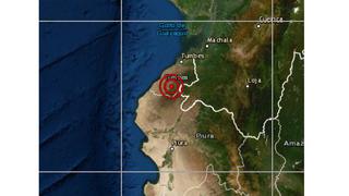 Sismo de magnitud 4 se sintió en la provincia de Contralmirante Villar, en Tumbes