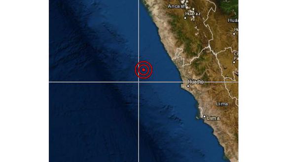 Sismo de magnitud 4,4 se reportó en Barranca. (IGP)