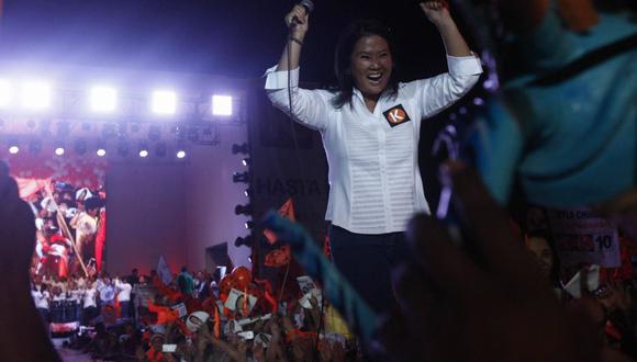 Keiko Fujimori realizará mitin de cierre de campaña en Villa El Salvador. (Renzo Salazar)