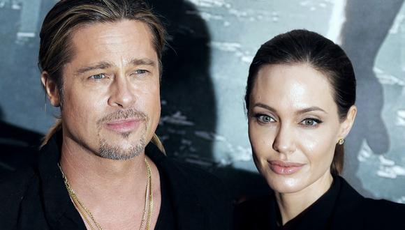 Una propiedad enfrenta a los famosos actores de Hollywood Angelina Jolie y Brad Pitt (Foto: JACQUES DEMARTHON / AFP)