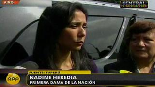 Nadine Heredia: “Darle el voto de confianza a Ana Jara es lo más responsable”