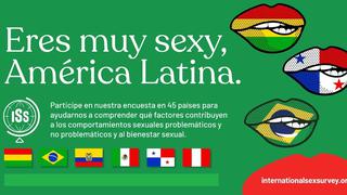 Perú firma su participación, por primera vez, en encuesta mundial sobre sexualidad