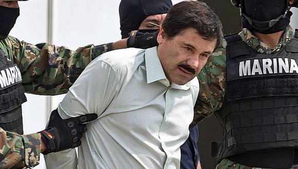 ‘El Chapo’ Guzmán dijo que es una agricultor y que gana US$1,500 mensuales. (AFP)