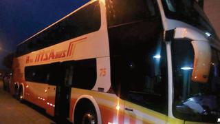 Bus con 60 pasajeros fue asaltado a balazos en La Libertad