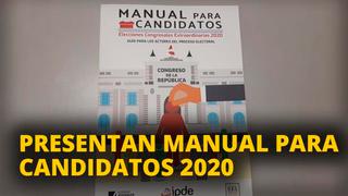 Víctor Velásquez: Presentan ‘Manual para candidatos’ para el 2020 [VIDEO]