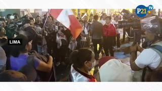 Manifestantes agreden a prensa durante cobertura de la ‘Toma de Lima’
