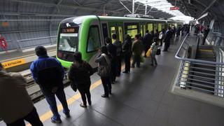 Línea 1 del Metro de Lima aumenta frecuencia del paso de trenes ante mayor afluencia de pasajeros por temporada navideña