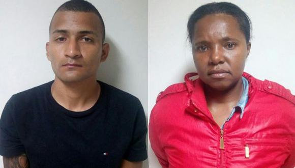Detienen a dos colombianos por presunto tráfico de drogas. (Policía Nacional)