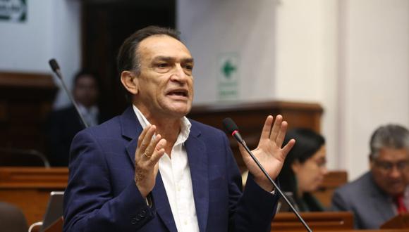 El congresista de Fuerza Popular Héctor Becerril fue comprendido en las investigaciones por crimen organizado. (Foto: Congreso)