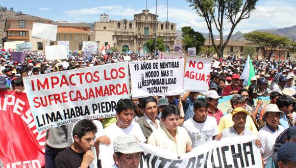 Patria Roja manda a sus cuadros hacia Cajamarca para sumarse a Santos. (David Vexelman)