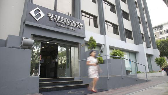 Superintendencia de Banca, Seguros y AFP (SBS). (Foto: GEC)