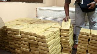 Incautan 578 kilos de cocaína en la selva