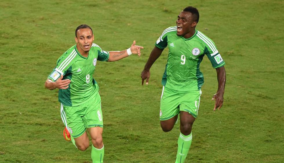Nigeria se impuso gracias a un tanto de Peter Odemwingie a los 28 minutos. (AFP)