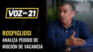 Fernando Rospigliosi analiza el pedido de vacancia presidencial