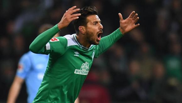 Claudio Pizarro marcó en el tiempo suplementario y la tanda de penales con Werder Bremen. (Foto: AFP)