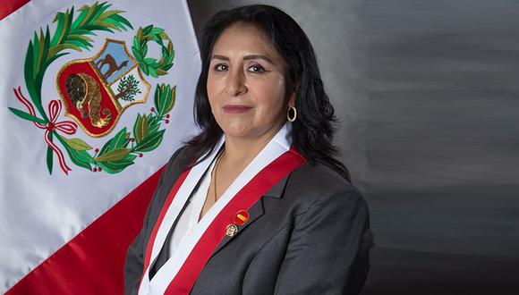 Katy Ugarte es congresista de la bancada Perú Libre. (Foto: Congreso)
