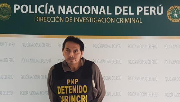 Marcelino Pizarro era buscado desde hace cinco años por la justicia. (PNP)