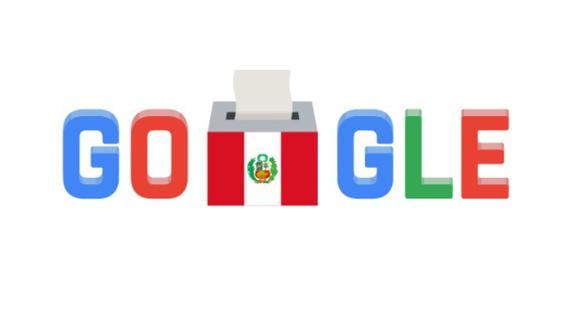 Google cambió su portada principal con un doodle en el marco del proceso de segunda vuelta de las elecciones en nuestro país. (Google)