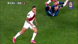 Perú vs. Argentina: Yoshimar Yotún fue amonestado y quedó suspendido de la próxima fecha [VIDEO]