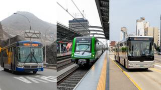Lima y Callao: conoce el horario especial del transporte público por feriado del Combate de Angamos 