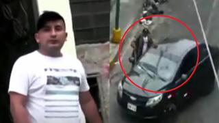 “Yo soy el agraviado”: la absurda justificación de un sujeto detenido por agredir brutalmente a su pareja en El Agustino | VIDEO