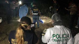 Hallan cadáver enterrado en un descampado de Chiclayo