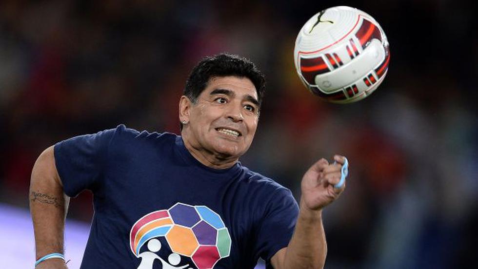 Diego Maradona lamenta su adicción a las drogas. (AFP)