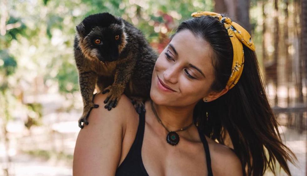 Lexie Alford el contacto con los animales de todo el mundo también es algo que disfruta realizar. (Foto: Instagram lexielimitless)