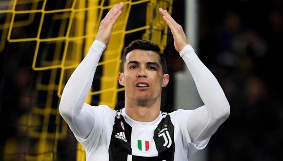 Cristiano Ronaldo llegó a este partido con 14 goles en lo que va de la Serie A. (Foto: EFE)