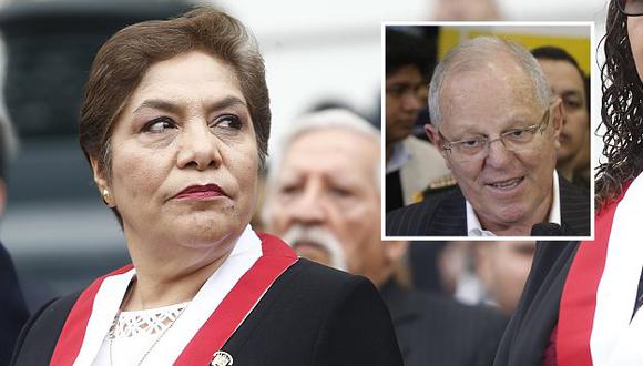 Luz Salgado también sale a responder a PPK por pedir al Congreso que &quot;despierte&quot;. (Perú21)