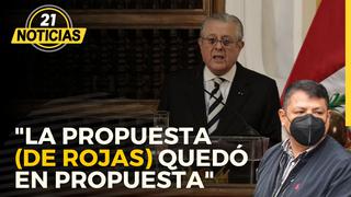 Canciller sobre Richard Rojas: “La propuesta se quedó en propuesta”