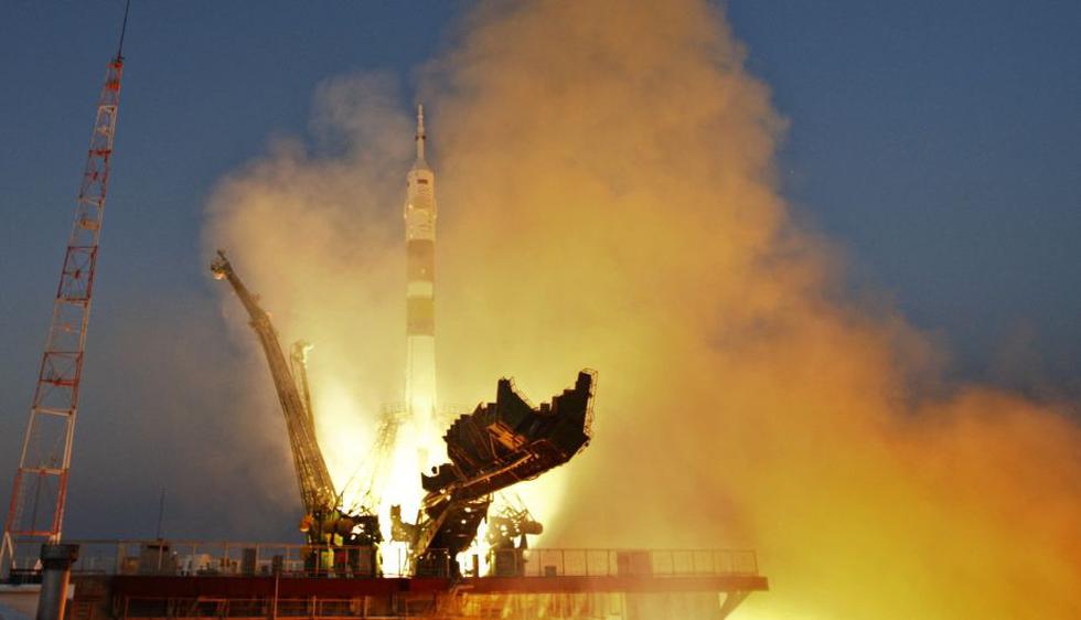 El lanzamiento se realizó en la instalación espacial rusa conocida como el Cosmódromo de Baikonur, en las heladas estepas de Kazajistán. (Reuters)