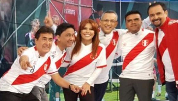 Los Ardiles hicieron vibrar a Magaly Medina con 'Perú Campeón' (Instagram)