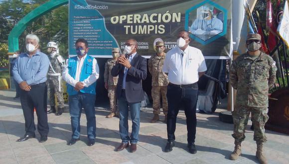 En “Operación Tumpis” visitaron más de 5 mil viviendas para evitar el coronavirus (Foto: Gore Tumbes).