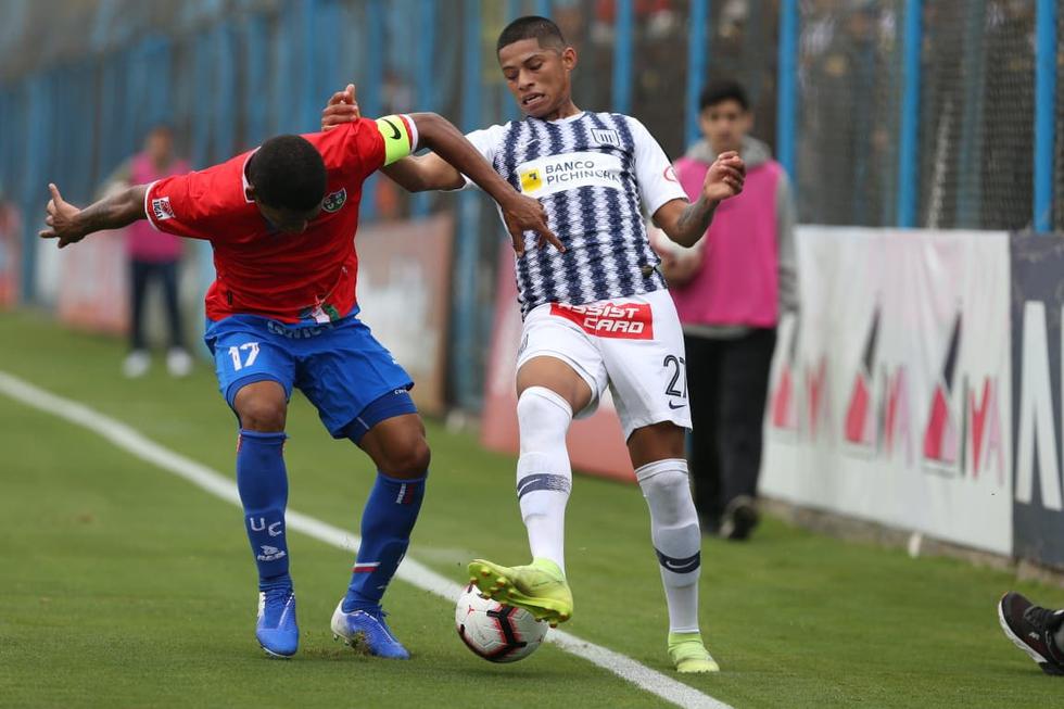Alianza Lima igualó 1-1 ante Unión Comercio en el regreso de Pablo Bengoechea. (Foto: Violeta Ayasta)