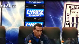 Guillermo Sanguinetti: 'Alianza Lima está obligado a ganar el Clausura'