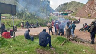 Cusco: comuneros bloquean vía alterna a la mina Las Bambas por daños ocasionados en las pistas