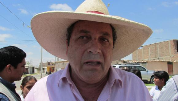 Presidente regional de Piura, Javier Atkins, dice que se han tejido muchas especulaciones sorbe su salud. (Jorge Merino)