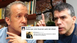 Nano Guerra García en Twitter: "Julio Guzmán salió del clóset"