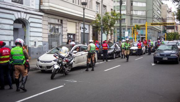 Los operativos contra el transporte informal se ejecutaron en el Rímac y Cercado de Lima. (ATU)
