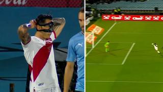 Uruguay vs. Perú: La gran chance que falló Gianluca Lapadula en área ‘charrúa’